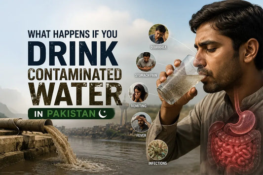effects of contaminated water in Pakistan