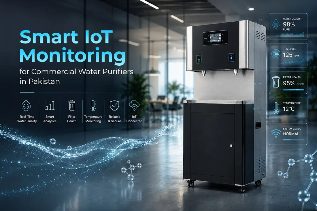 smart iot water purifier commercial pakistan — aegis zero beyond purity real time monitoring