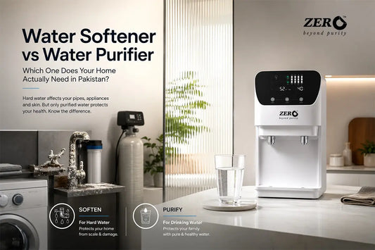 water softener vs water purifier pakistan